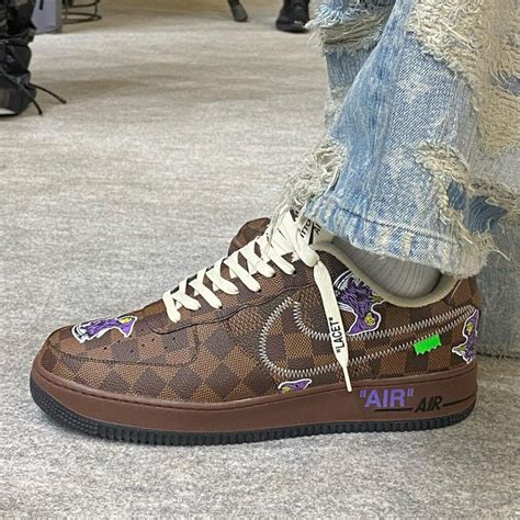 lv nike drop|louis vuitton nike af1 price.